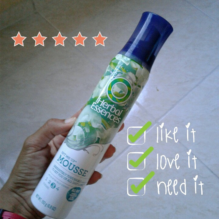 Herbal Essences Touchably Smooth Smoothing Hair Mousse