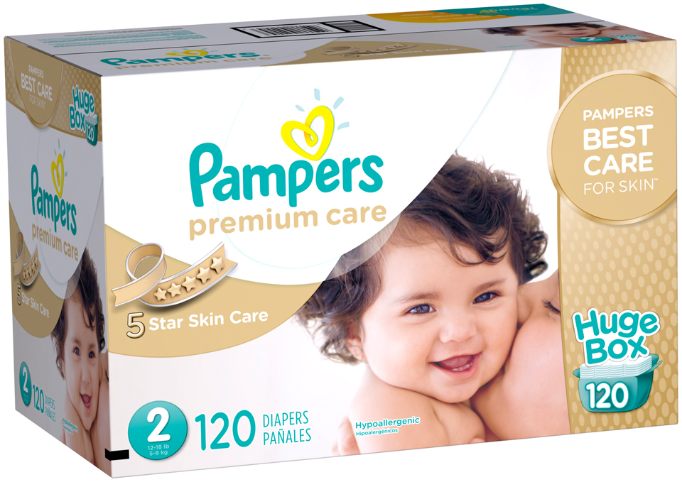 premium care pampers size 2