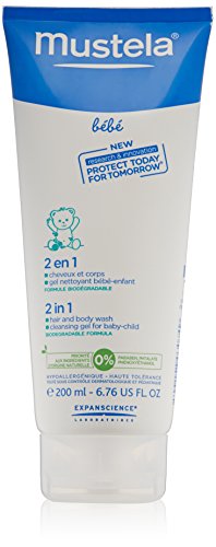mustela 2 in 1 hair and body wash