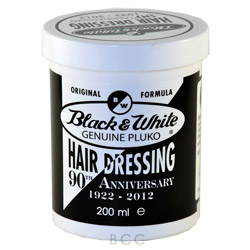 Black White Genuine Pluko Hair Dressing Pomade Reviews 2020