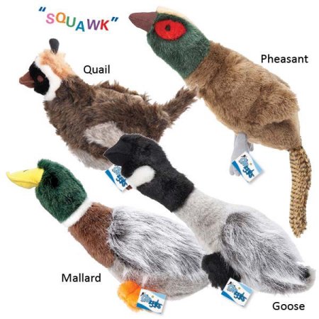 quail dog toy