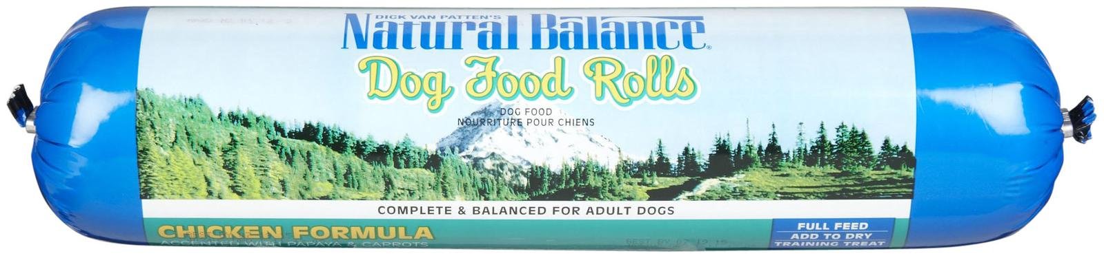 natural balance dog rolls