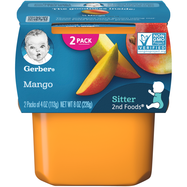 gerber mango puree