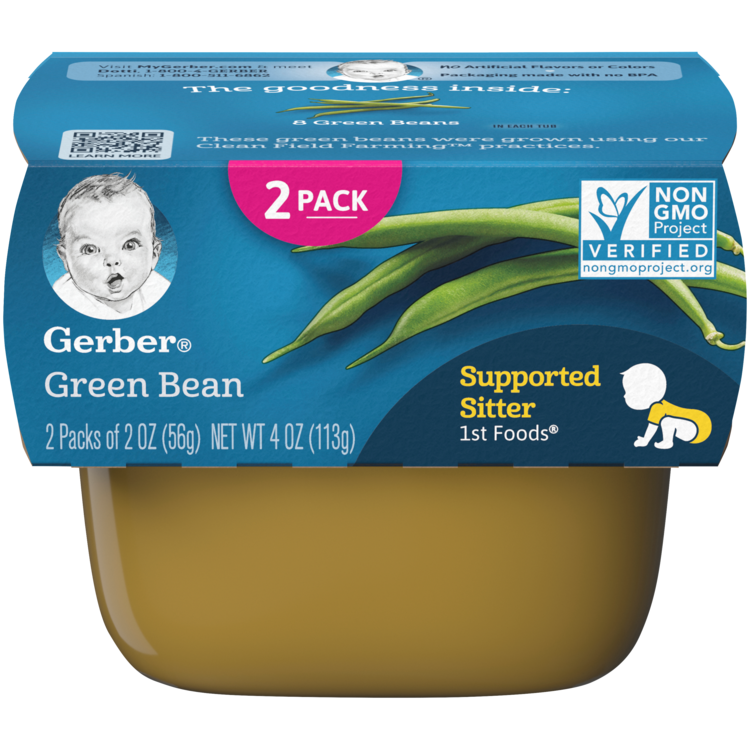 gerber baby food green beans
