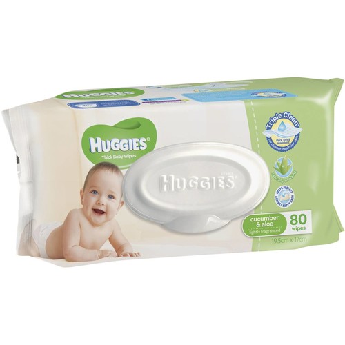 huggies baby wipes 80 pack