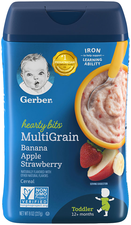 gerber cereal for 1 year old
